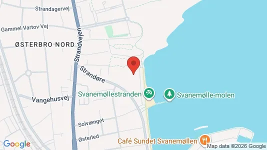 Lejligheder til salg i Østerbro - kort over placeringen