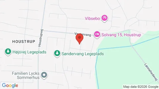 Lejligheder til leje i Nørre Nebel - kort over placeringen