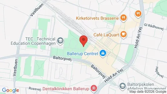 Lejligheder til leje i Ballerup - kort over placeringen