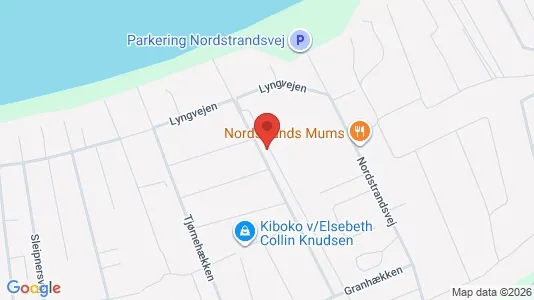 Lejligheder til salg i Nykøbing Sjælland - kort over placeringen