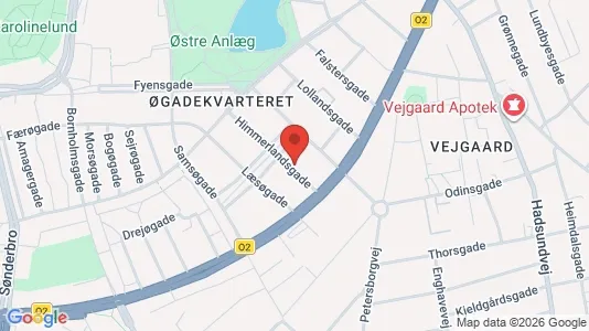 Lejligheder til leje i Aalborg Centrum - kort over placeringen