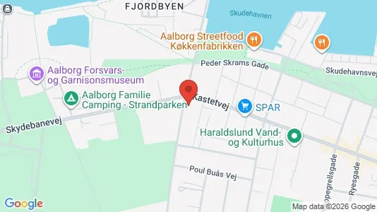 Lejligheder til salg i Aalborg Centrum - kort over placeringen