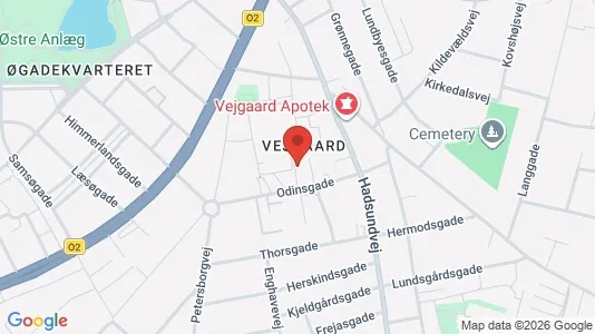 Lejligheder til leje i Aalborg Centrum - kort over placeringen