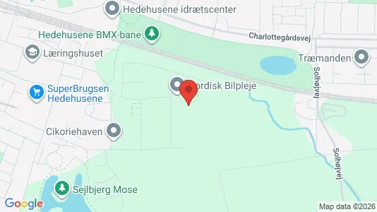 Lejligheder til leje i Hedehusene - kort over placeringen