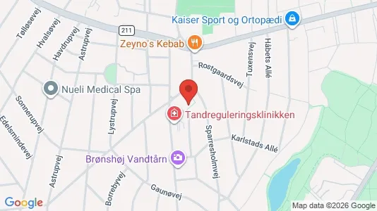 Lejligheder til salg i Brønshøj - kort over placeringen