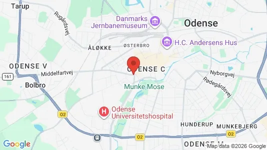 Lejligheder til leje i Vesterbro - kort over placeringen