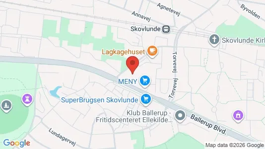 Lejligheder til leje i Skovlunde - kort over placeringen