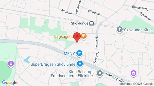 Lejligheder til leje i Skovlunde - kort over placeringen