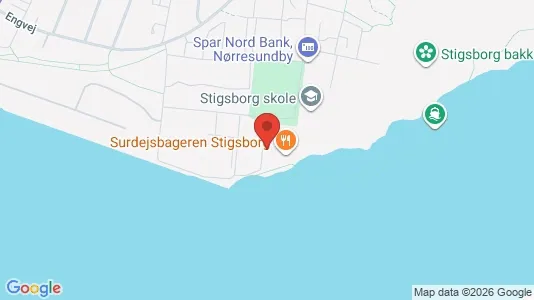 Lejligheder til leje i Nørresundby - kort over placeringen