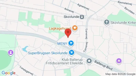 Lejligheder til leje i Skovlunde - kort over placeringen