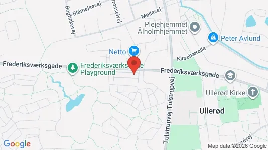 Lejligheder til leje i Hillerød - kort over placeringen