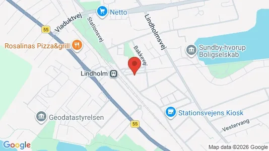 Lejligheder til leje i Nørresundby - kort over placeringen