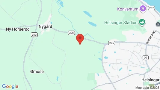 Lejligheder til salg i Helsingør - kort over placeringen