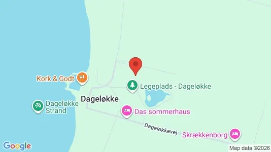 Lejligheder til salg i Tranekær - kort over placeringen