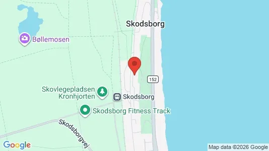 Lejligheder til salg i Skodsborg - kort over placeringen