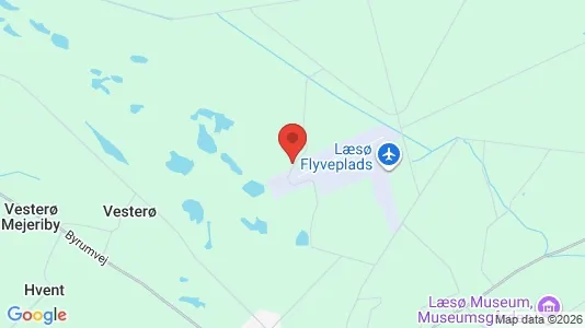Lejligheder til salg i Læsø - kort over placeringen