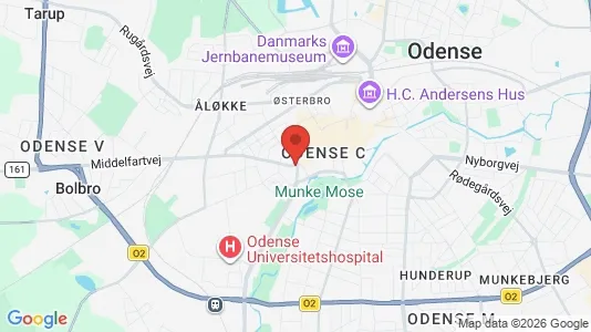 Lejligheder til leje i Vesterbro - kort over placeringen